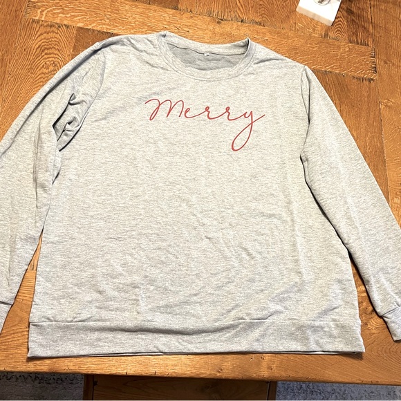 NWOT
Merry - lightweight women’s gray sweatshirt size 2x - Picture 1 of 8